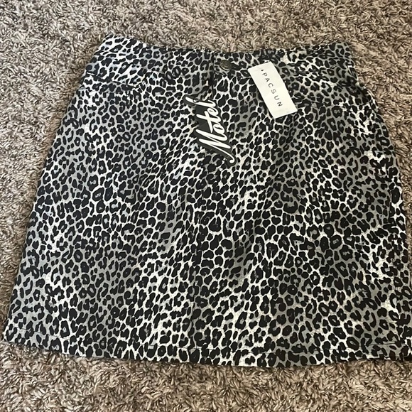 Pacsun cheetah print skirt new with tags - Picture 1 of 1